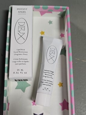 DIEUX Instant Angel Lipid Rich Facial Moisturizer Fragrance Free 15ml 0.51fl.oz.